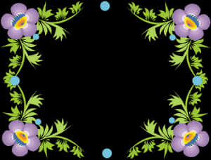 Imagenes Png Flores Animadas Imagui Marcos De Flores - Imágenes De Flores Animadas, Transparent Png PNG with transparent background