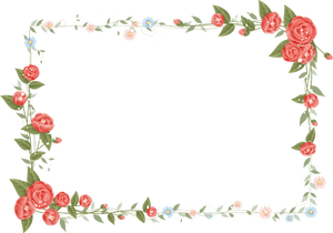 Marcos De Flores Png - Frame Border Bunga Png, Transparent Png PNG