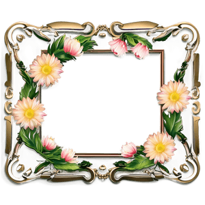Floral Frame PNG 05252024 PNG image with transparent background