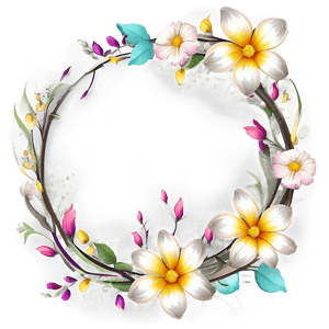 Floral Frame PNG nhg PNG image with transparent background