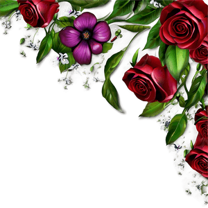 Floral Frame PNG tmb PNG image with transparent background
