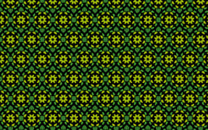 Floral Leaf Pattern Background PNG image with transparent background