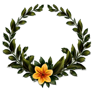 Floral Leaves PNG syx PNG image with transparent background