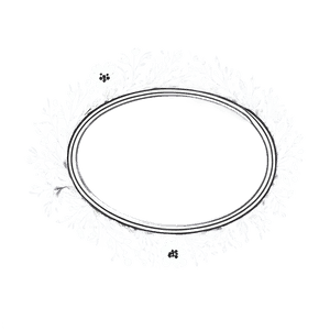 Floral Oval Frame PNG 05252024 PNG