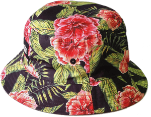 Fashion Printing Floral Pattern Bucket Hat Factory - Floral Bucket Hat Png, Transparent Png PNG image with transparent background