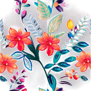 Floral Pattern Design PNG 06112024 PNG image with transparent background