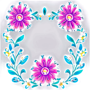 Floral Pattern Design PNG 24 PNG image with transparent background