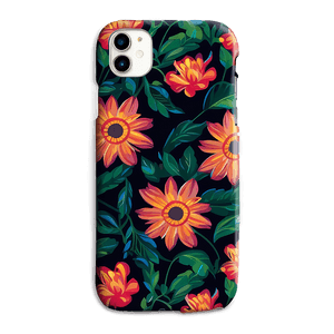 Floral Pattern Phone Case PNG onn PNG image with transparent background