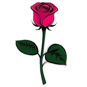 Floral Rose Vector Illustration Png 84 PNG Image