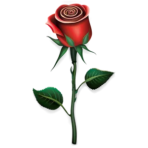 Floral Rose Vector Illustration Png Nie PNG Image