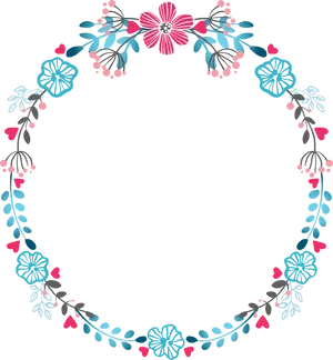 Floral_ Wreath_ Graphic_ Design PNG Image