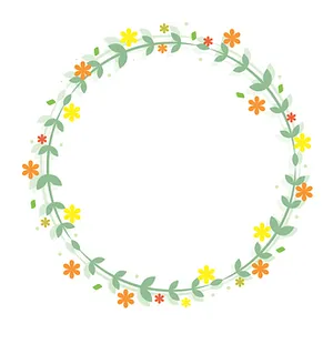 Floral_ Wreath_ Vector_ Graphic PNG Image