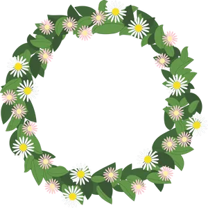 Floral_ Wreath_ Vector_ Graphic PNG Image