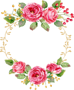 F F - Pink Roses Vector Png, Transparent Png PNG