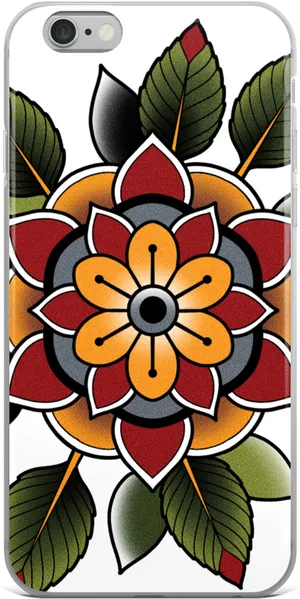 Florali Phone Case Design PNG Image