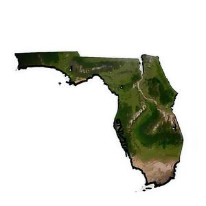 Florida State Parks Map Png 50 PNG Image