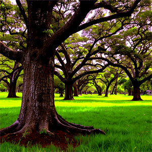 Flourishing Oak Grove PNG swh PNG with transparent background