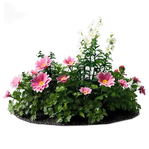 Flower Bed A PNG Image