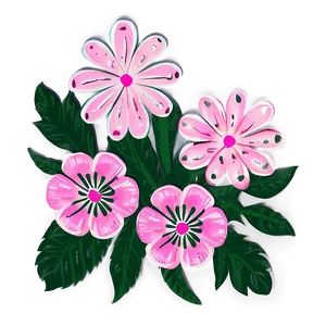 Flower Cluster Cricut Cut File Png Vgv60 PNG Image