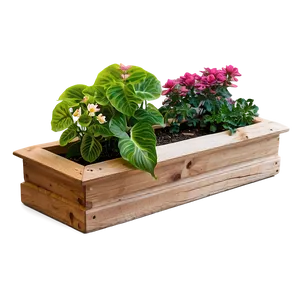 Flower Planter Box Png 06282024 PNG Image