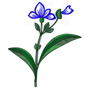 Flower Stem Transparent Png Cmi62 PNG Image