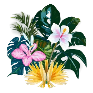 Flowering Tropical Plants Png 38 PNG Image