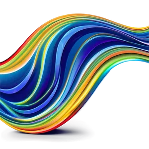 Flowing Wavy Lines Clipart Png Kog11 PNG Image