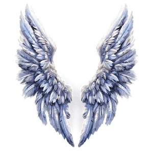 Fluffy Angel Wings Texture PNG eef PNG image with transparent background