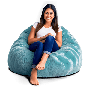 Fluffy Beanbag Comfort PNG 76 PNG