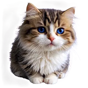 Fluffy Cat Png Vns PNG Image