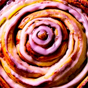 Fluffy Cinnamon Roll Goodness Png 06122024 PNG Image