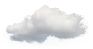 Fluffy Cloud Digital Art PNG Image