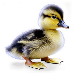 Fluffy Duckling PNG veo32 PNG