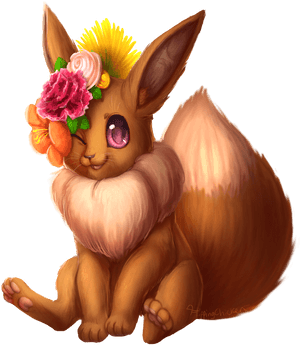 Fluffy Eevee, HD Png Download PNG image with transparent background
