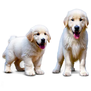 Fluffy Great Pyrenees Puppy Png Ejw69 PNG Image