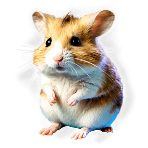 Fluffy Hamster PNG cox PNG image with transparent background