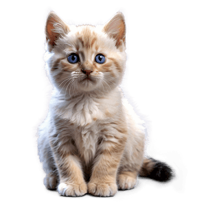 Fluffy Kitten PNG 23 PNG image with transparent background