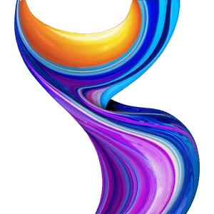 Fluid Motion Art PNG 06242024 PNG with transparent background