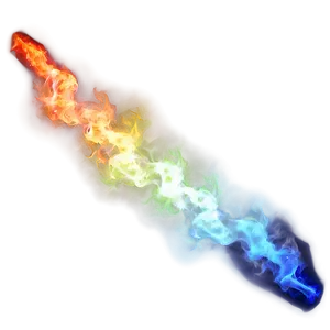 Fluorescent Smoke Trail Png 06252024 PNG Image