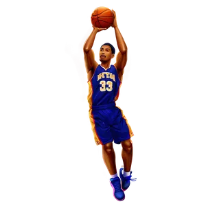 Flying Basketball Player Cartoon Png Rbf98 PNG Image