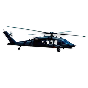 Flying Black Hawk Helicopter Png Jpp PNG Image