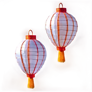 Flying Chinese Lantern Png Bbl87 PNG Image