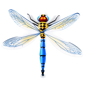 Flying Dragonfly PNG vdc PNG image with transparent background