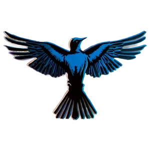 Flying Mockingjay Silhouette Png Hgq PNG Image