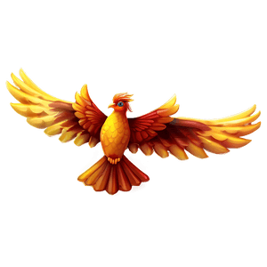 Flying Phoenix Bird PNG 05062024 PNG image with transparent background
