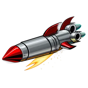 Flying Rocketship Png 71 PNG Image