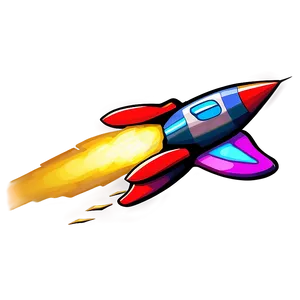 Flying Rocketship Png Xel15 PNG Image