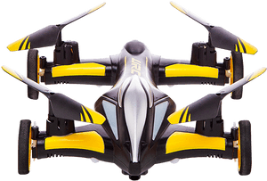 Flying Sports Car Concept Design PNG image with transparent background