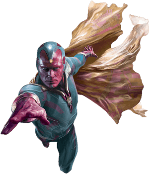 #freetoedit #marvel #mcu #paulbettany#paulbettany #vision - Vision Png Marvel, Transparent Png PNG