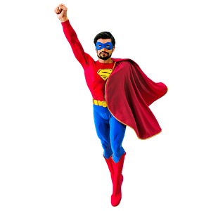 Flying Superhero PNG ldt78 PNG image with transparent background